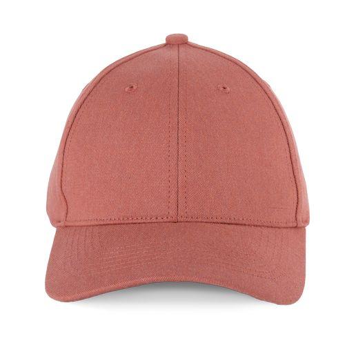 Casquette 6 panneaux en coton recyclé