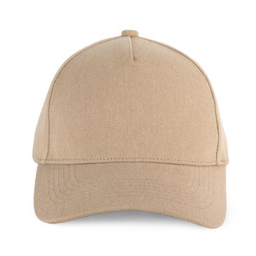 Casquette en coton recyclé 5 panneaux