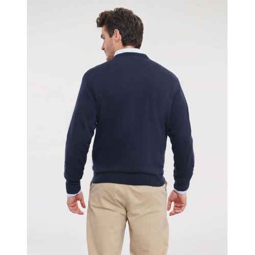 Men`s V-Neck Knitted Pullover