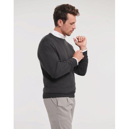Men`s Crew Neck Knitted Pullover