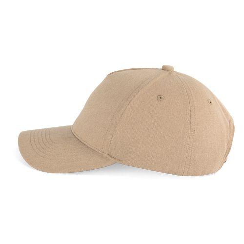 Casquette en coton recyclé 5 panneaux