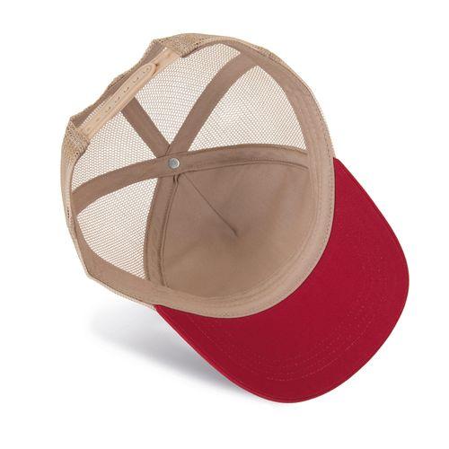 Casquette trucker 5 panneaux en coton canvas - K-up Gold Label