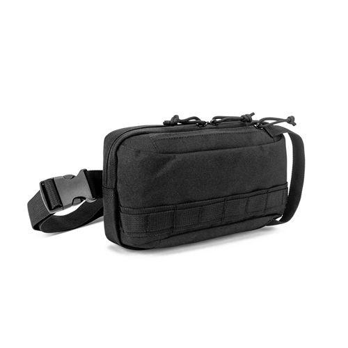 EDINBURGH. Sac banane en polyester recyclé haute densité 600D et doublure en polyester recyclé 210D