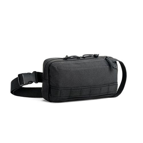 EDINBURGH. Sac banane en polyester recyclé haute densité 600D et doublure en polyester recyclé 210D