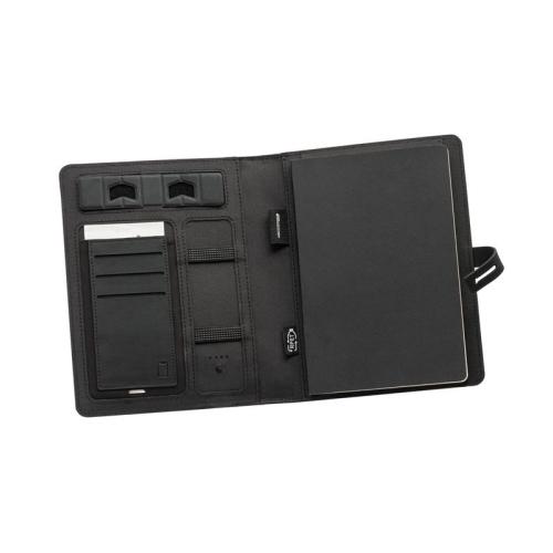 EMERGE A5 FOLDER. Conférencier A5 avec chargeur sans fil