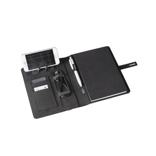 EMERGE A5 FOLDER. Conférencier A5 avec chargeur sans fil