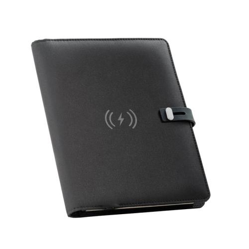 EMERGE A5 FOLDER. Conférencier A5 avec chargeur sans fil