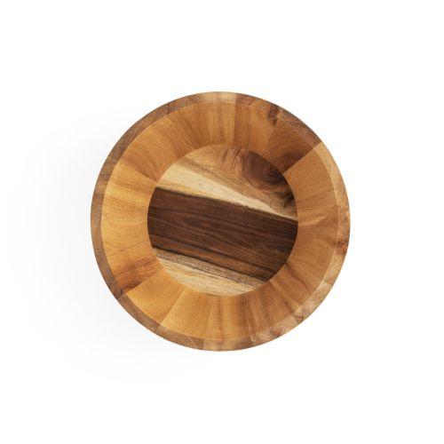 SAGE. Cassia wood salad bowl
