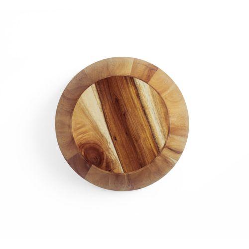 SAGE. Cassia wood salad bowl