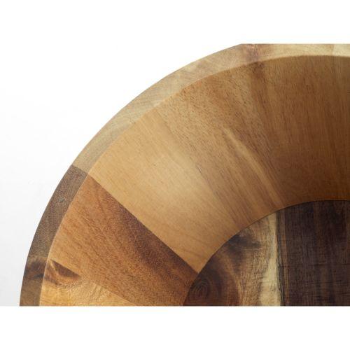 SAGE. Cassia wood salad bowl