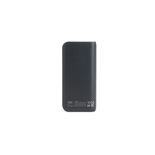BECKER 20. Batterie nomade de 20 000 mAh en ABS recyclé (100 % rABS) avec chargeur sans fil ultrarapide de 15 W