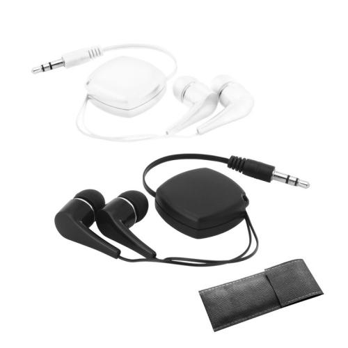 PINEL. Retractable earphones