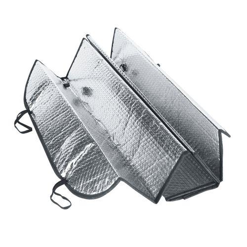 CRADLE. PE and aluminium-lined car sunshade