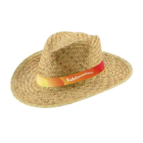 JEAN RIB. Natural straw hat