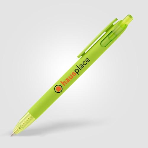 Jutta Recycled Plastic Transparent Trim Pen