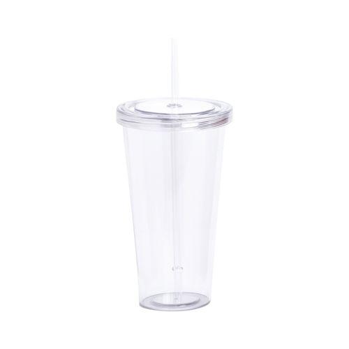 Trinox mug en plastique transparent