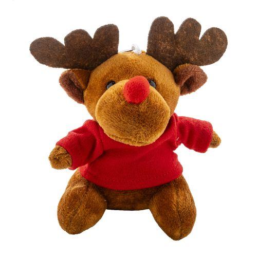 Plush Christmas Reindeer Keyring Julren