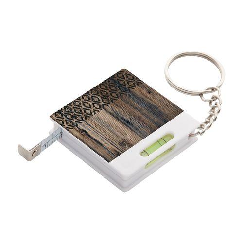 Level mètre-ruban porte-clefs