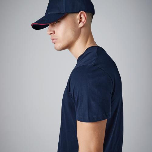 Men ultimate 5 panels cap - contrast sandwich peak