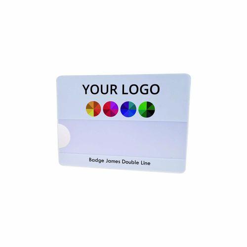 Badge James Double, attache épingle