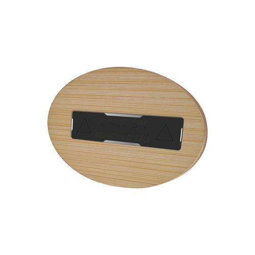 Badge Bamboo Oval