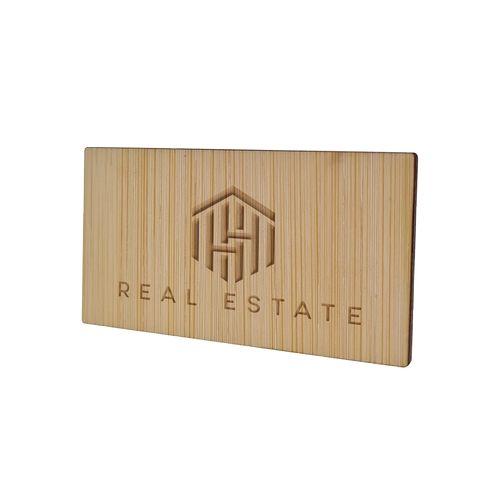 Badge Bamboo Rectangular