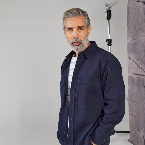 Drill overshirt