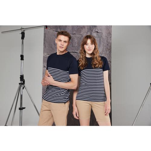 Short sleeved breton t-shirt