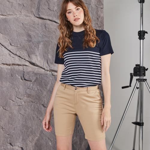 Ladies' Stretch Chino Shorts