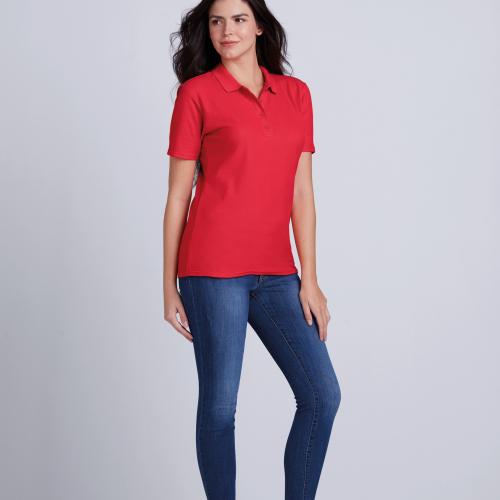 Softstyle Ladies' Double Piqué Polo Shirt