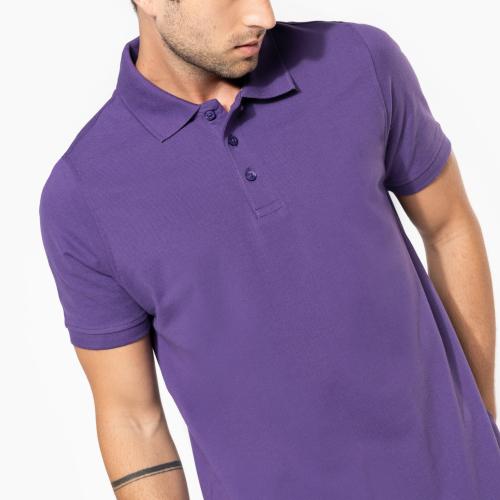 Men's short-sleeved polo shirt