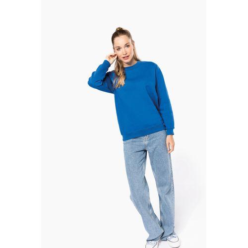 Sweat-shirt recyclé col rond unisexe