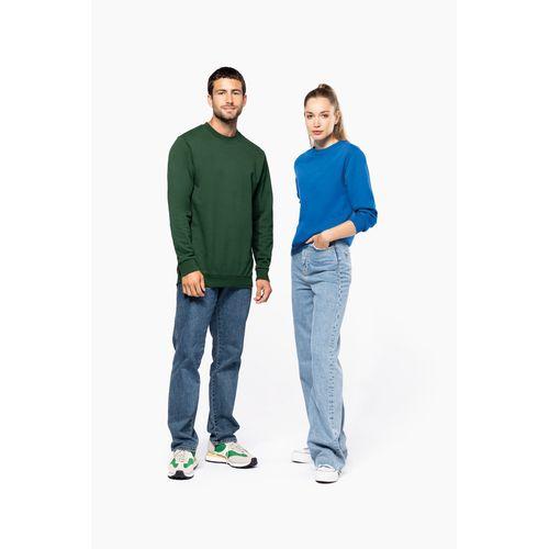 Sweat-shirt recyclé col rond unisexe