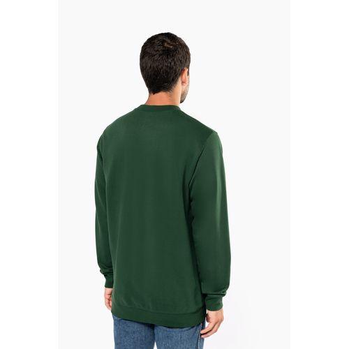 Sweat-shirt recyclé col rond unisexe