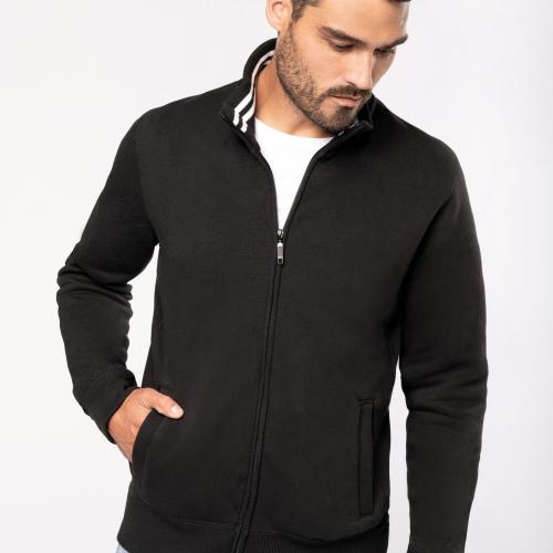 Men's full zip sweat jacket