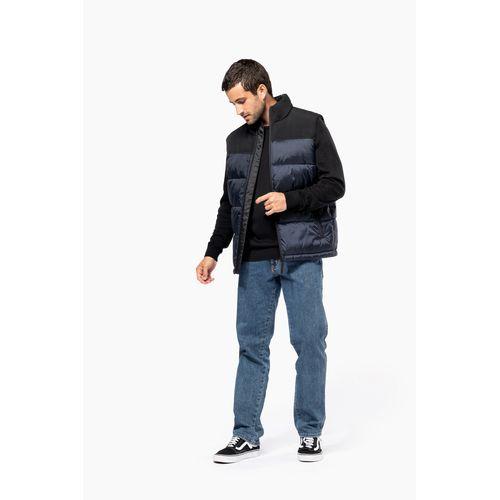Bodywarmer matelassé bi-ton unisexe