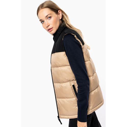 Bodywarmer matelassé bi-ton unisexe