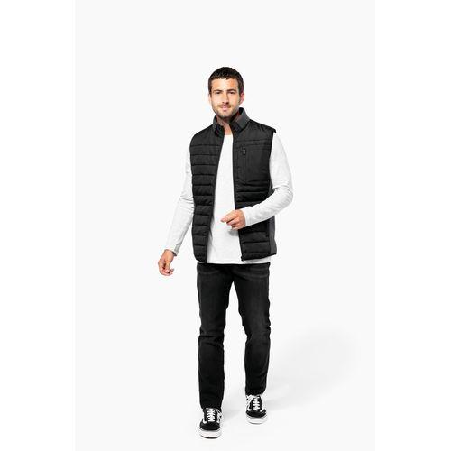 Bodywarmer bi-matière homme