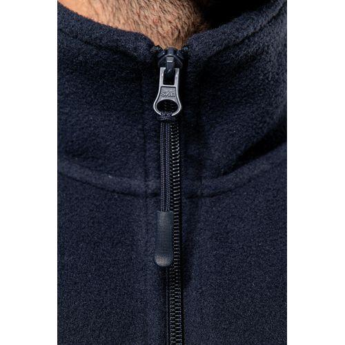 Veste polaire ajustable à poignets élastiqués