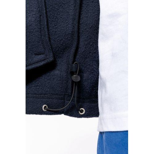 Veste polaire ajustable à poignets élastiqués