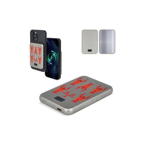 Xoopar Smile Miroir sans fil Powerbank compatible avec MagSafe 5000 mAh
