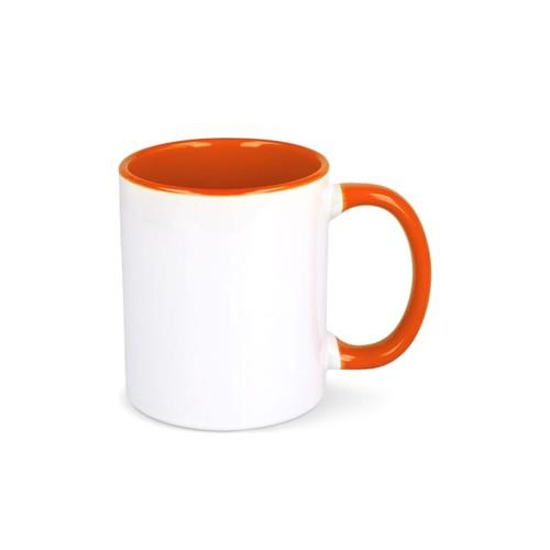 Mug subli Oslo coloré à l'intérieur &amp; anse 300ml