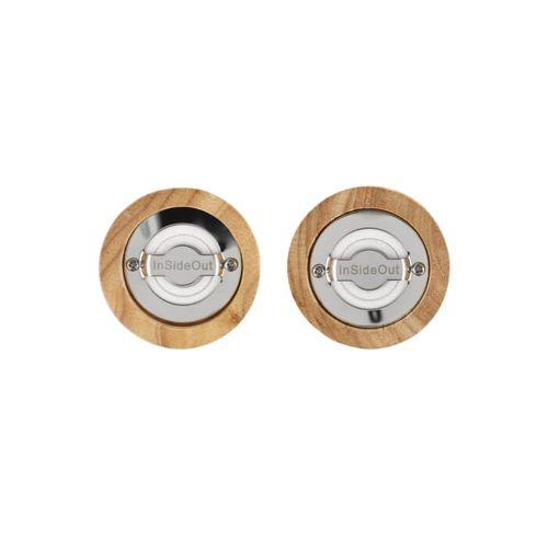InSideOut Wooden Salt and Pepper Mill set