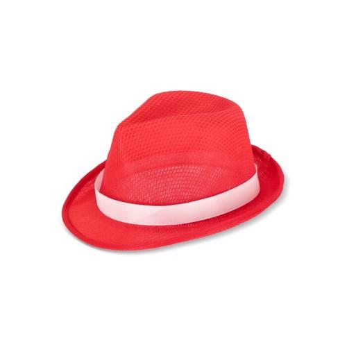 Polyester hat with band