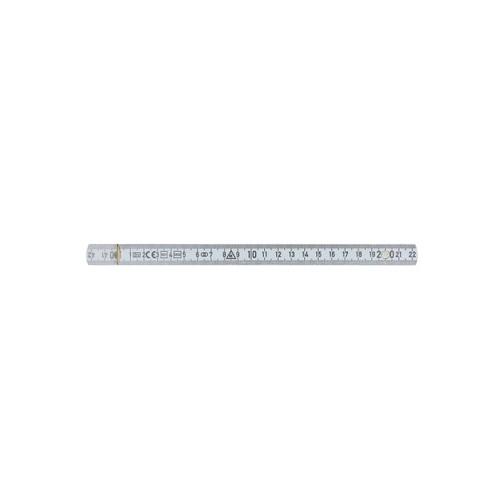 Folding ruler wood 2m Made in EU