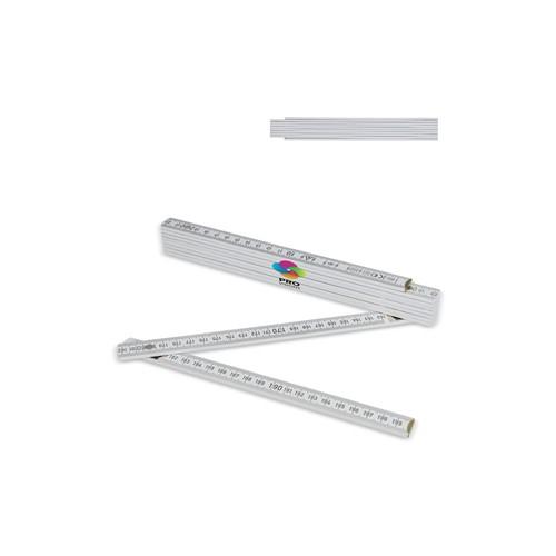 Folding ruler wood 2m Made in EU