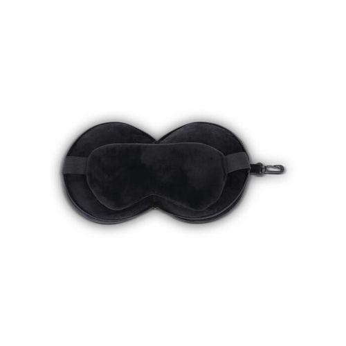 Travel eyemask pillow with zippered case