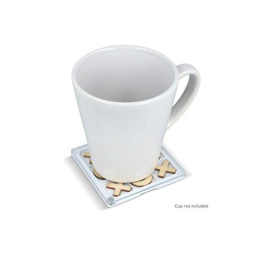 Tic-Tac-Toe coaster