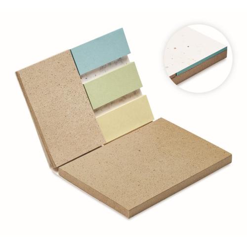 Grass/seed paper memo pad      MO6235-06