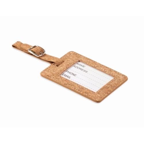 Cork luggage tag               MO6418-13